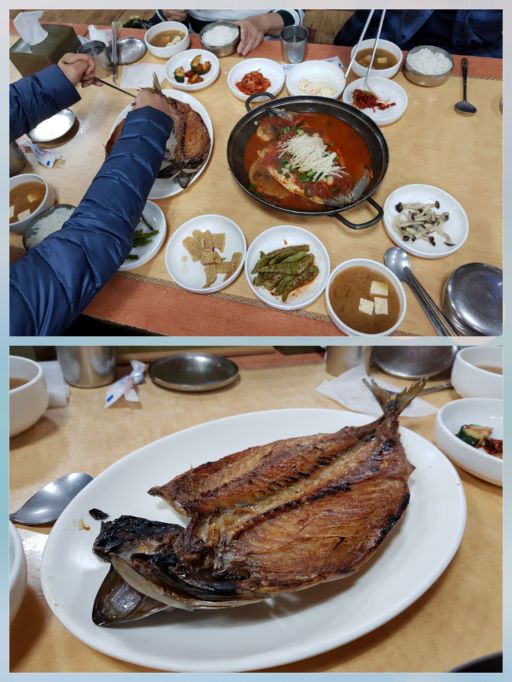 일직식당 매장 방문 후 남겨주신 고객 리뷰 사진입니다.