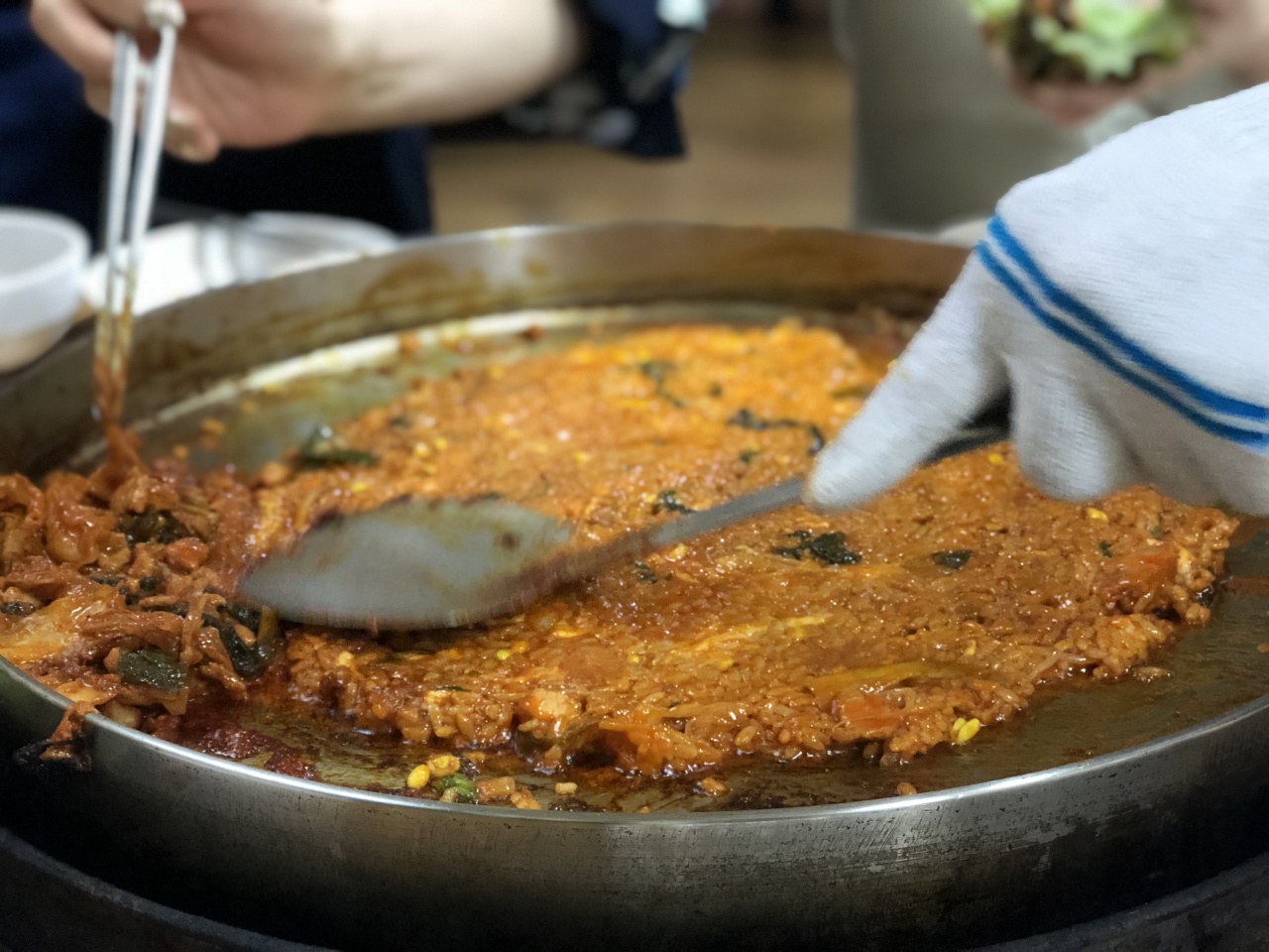 호반닭갈비 매장 방문 후 남겨주신 고객 리뷰 사진입니다.