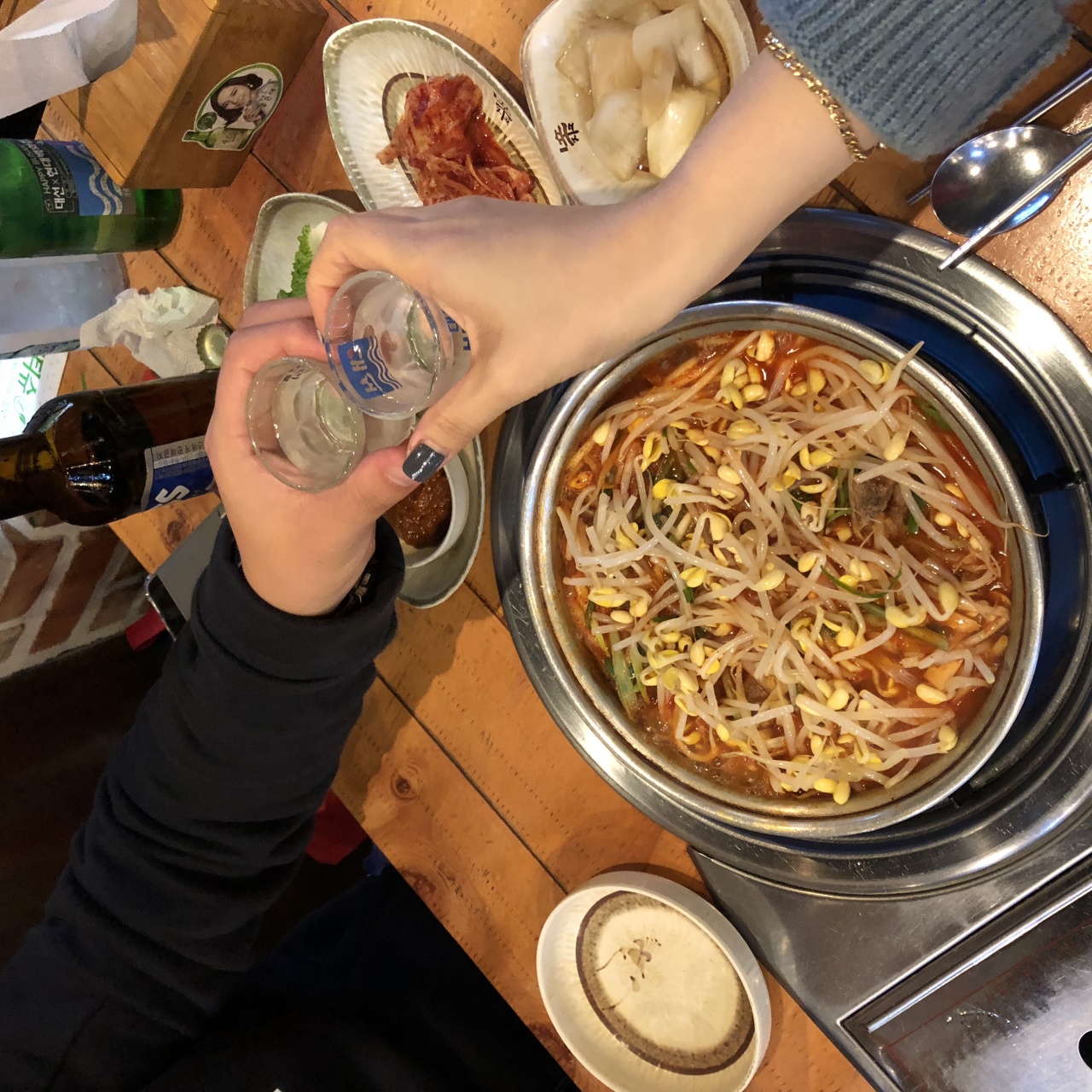 짚신매운갈비찜 매장 방문 후 남겨주신 고객 리뷰 사진입니다.