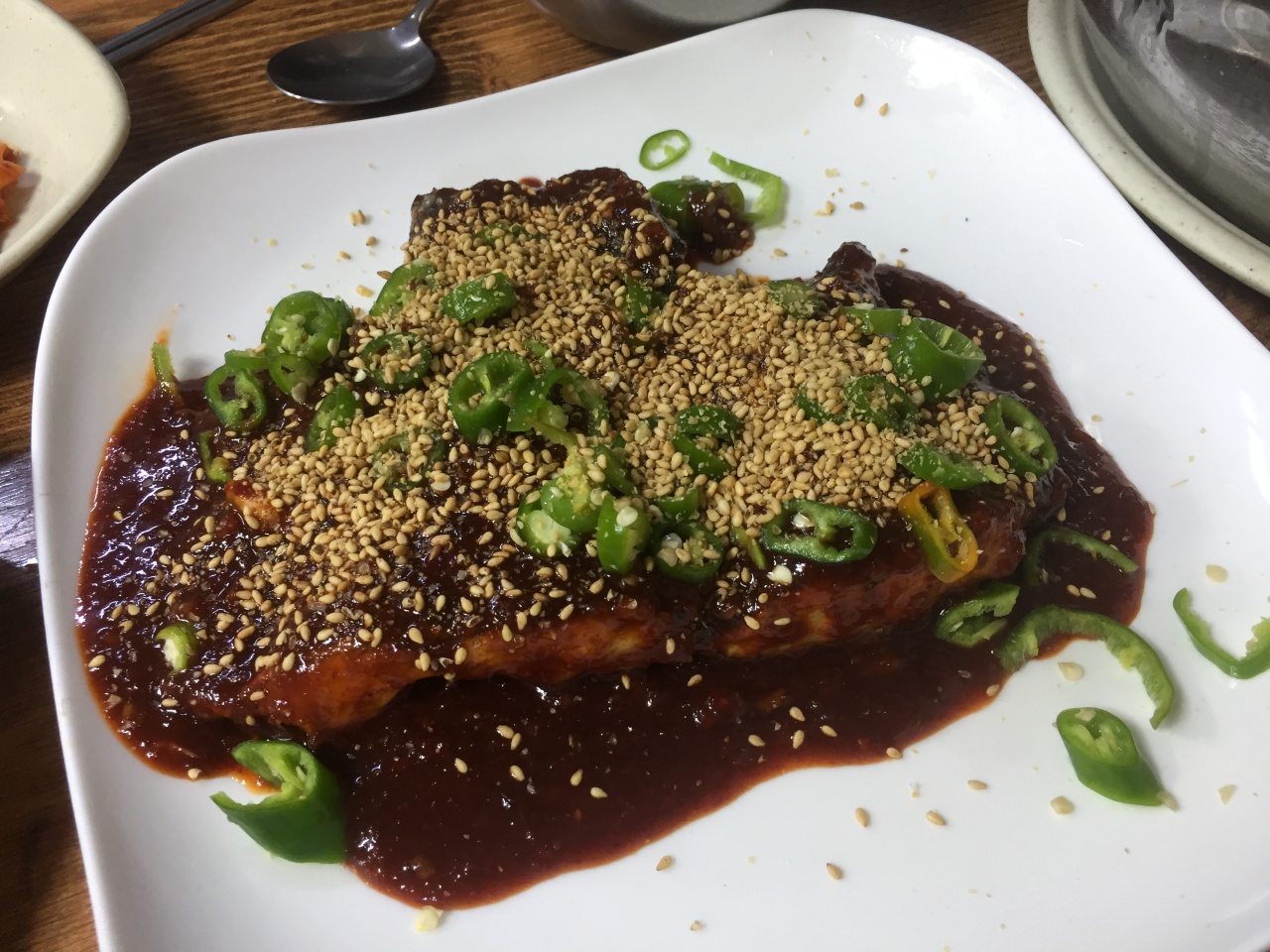 송강식당 매장 방문 후 남겨주신 고객 리뷰 사진입니다.