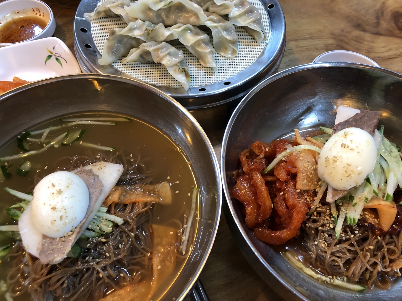 김가네부산밀면 매장 방문 후 남겨주신 고객 리뷰 사진입니다.