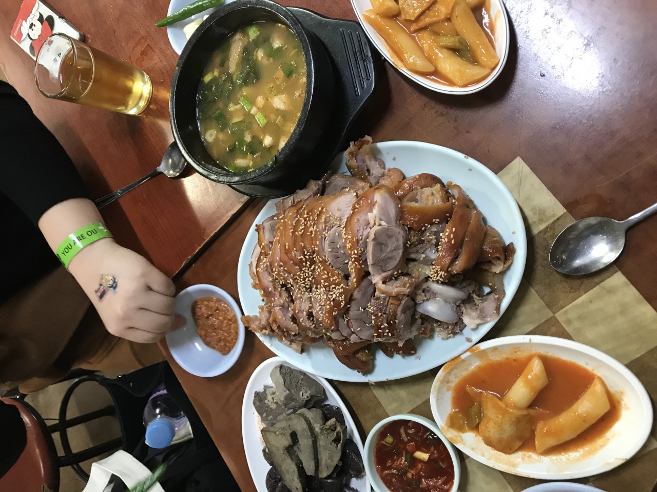마포유가궁중족발 매장 방문 후 남겨주신 고객 리뷰 사진입니다.