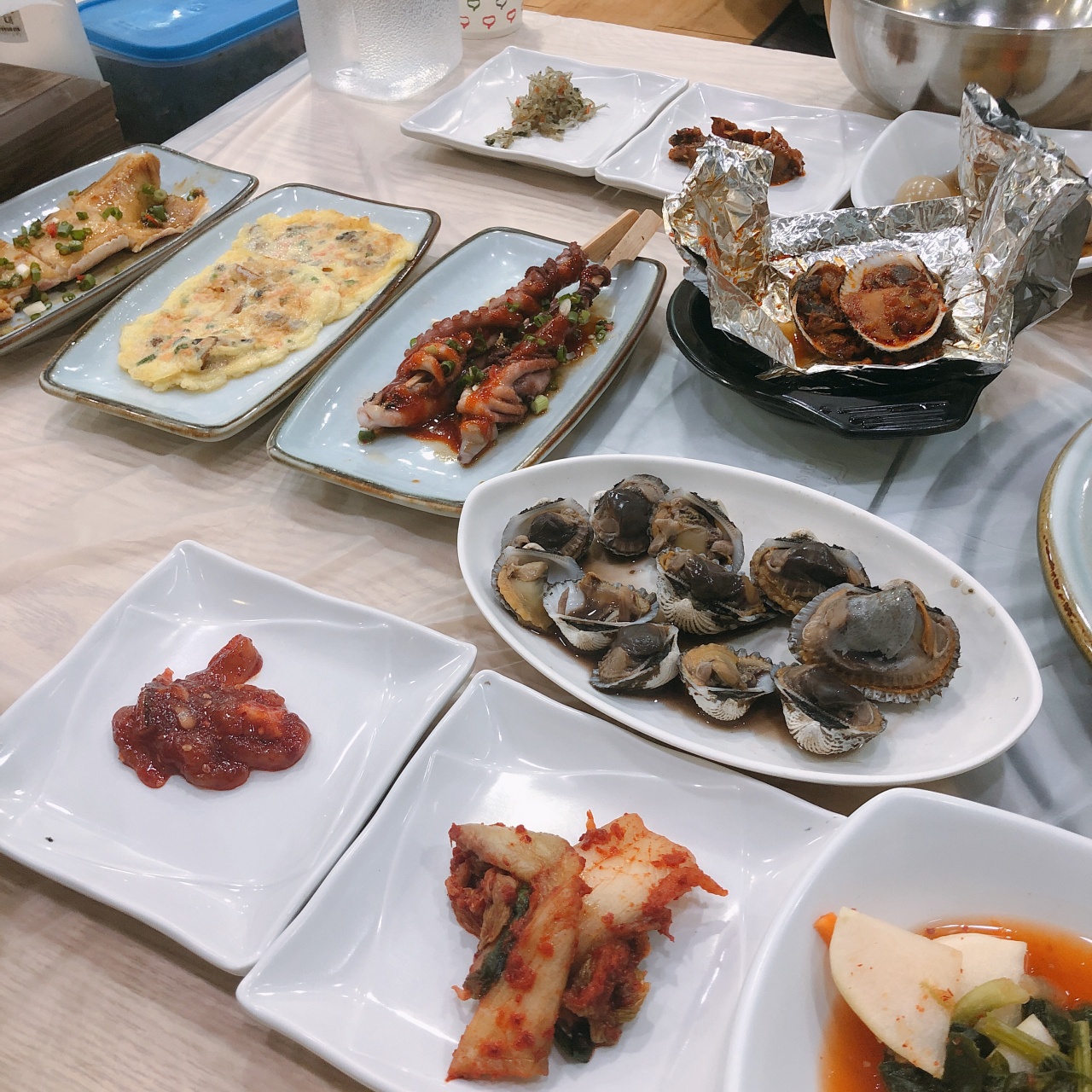 장도웰빙꼬막정식 매장 방문 후 남겨주신 고객 리뷰 사진입니다.