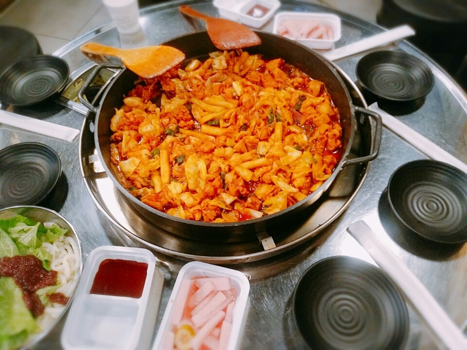 조인행닭갈비 매장 방문 후 남겨주신 고객 리뷰 사진입니다.
