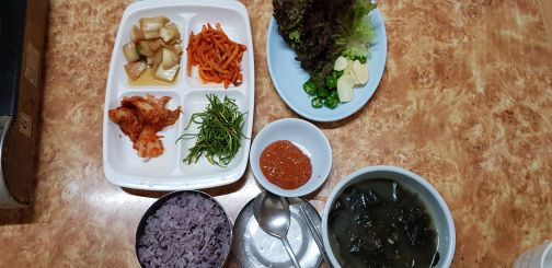 안마을돼지불백 매장 방문 후 남겨주신 고객 리뷰 사진입니다.