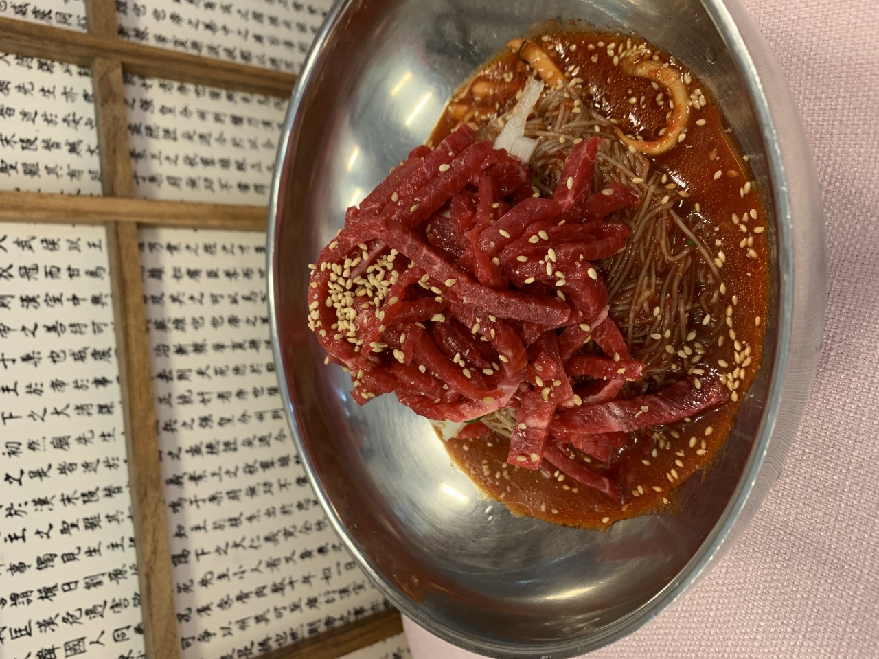 안가면옥오장동함흥냉면 매장 방문 후 남겨주신 고객 리뷰 사진입니다.