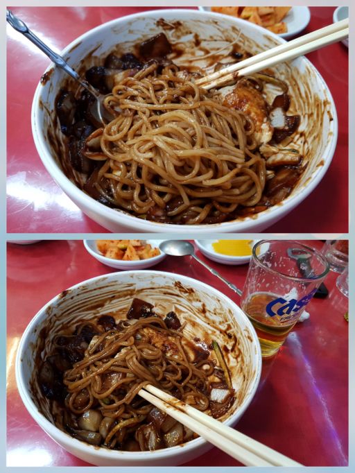 화국반점 매장 방문 후 남겨주신 고객 리뷰 사진입니다.