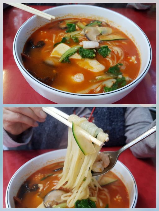 화국반점 매장 방문 후 남겨주신 고객 리뷰 사진입니다.