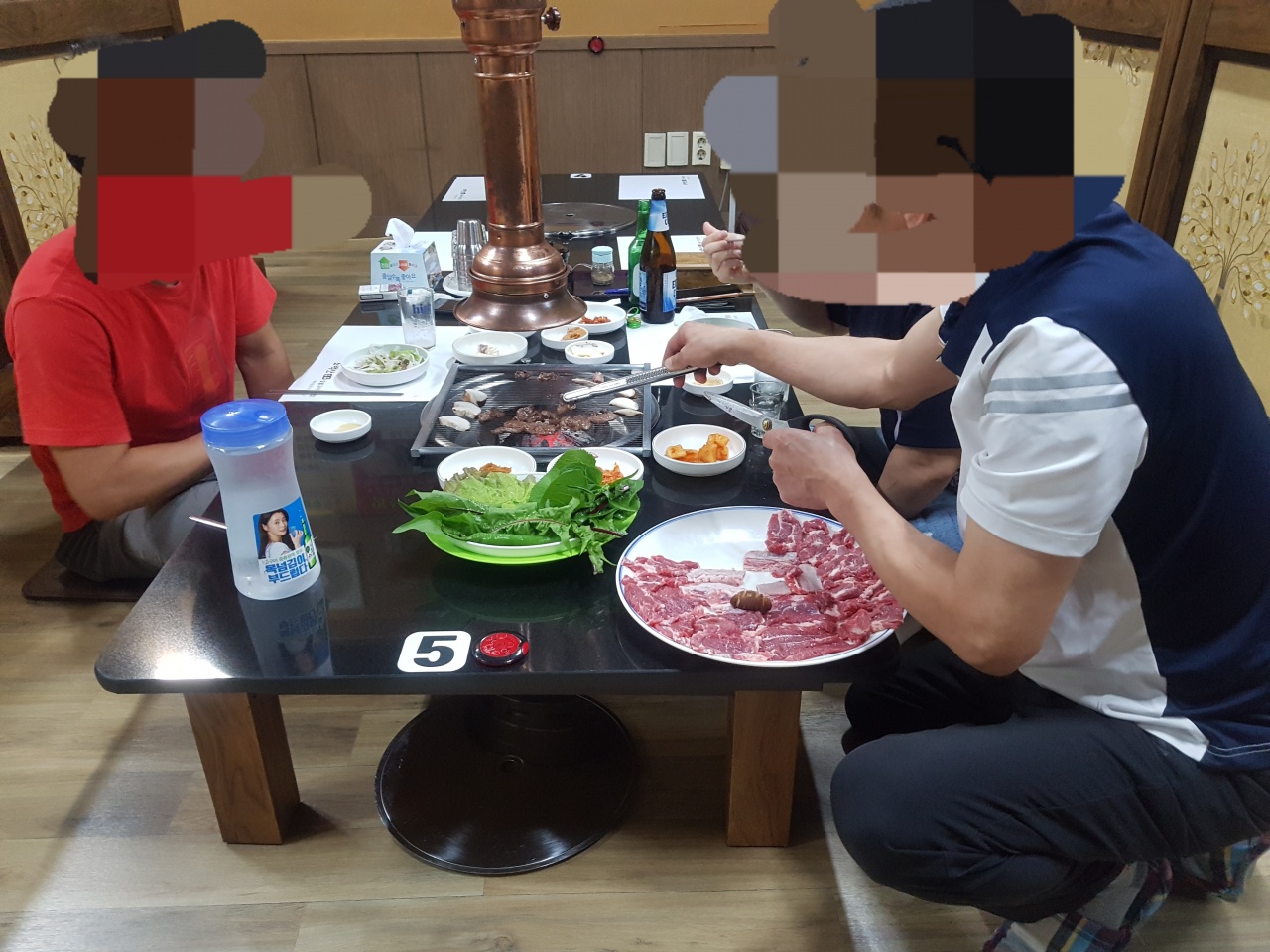 소백산염소숯불구이 매장 방문 후 남겨주신 고객 리뷰 사진입니다.