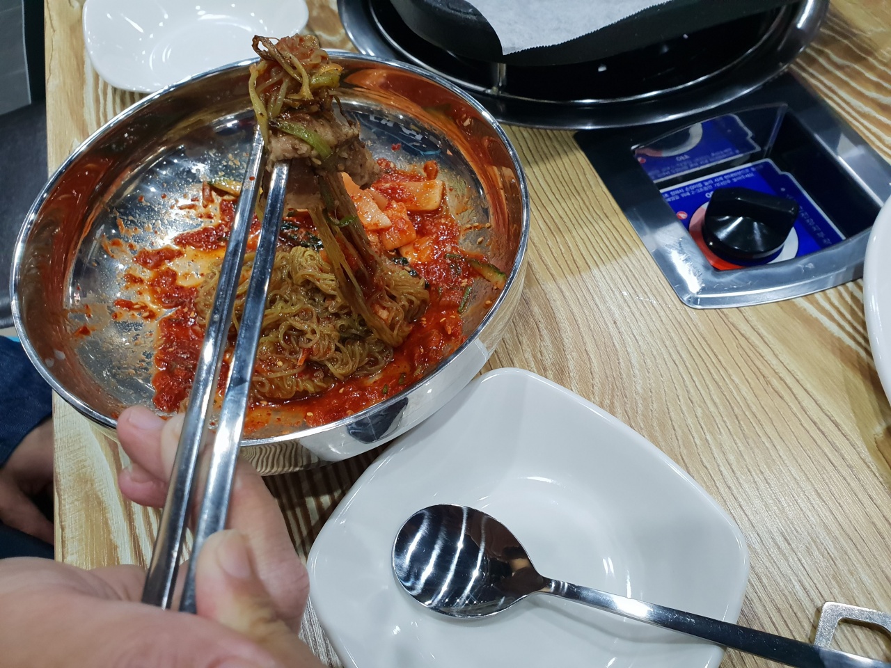모범대패 매장 방문 후 남겨주신 고객 리뷰 사진입니다.