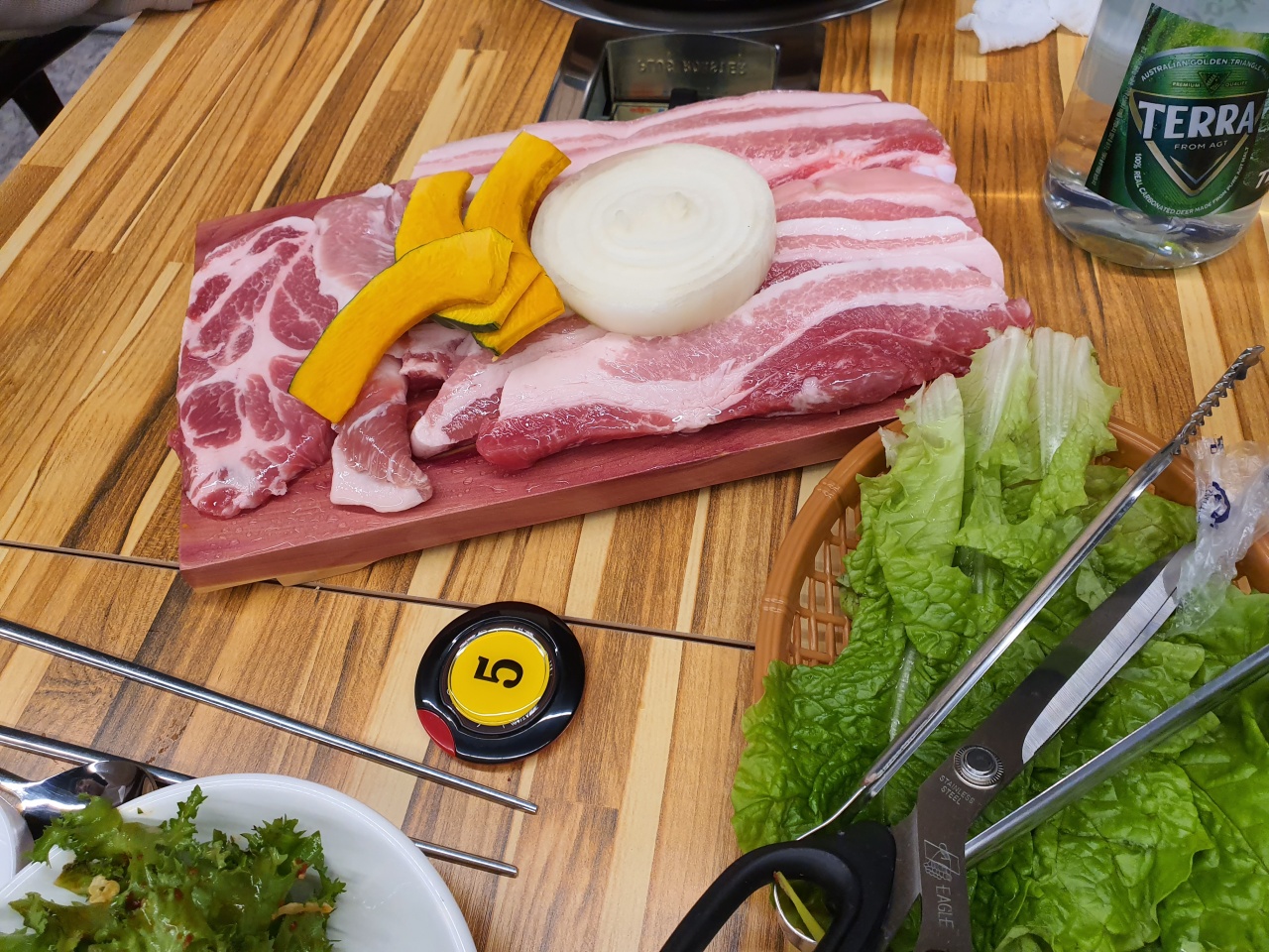 호박정육식당 매장 방문 후 남겨주신 고객 리뷰 사진입니다.