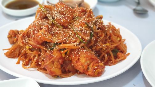 경남아구찜 매장 방문 후 남겨주신 고객 리뷰 사진입니다.