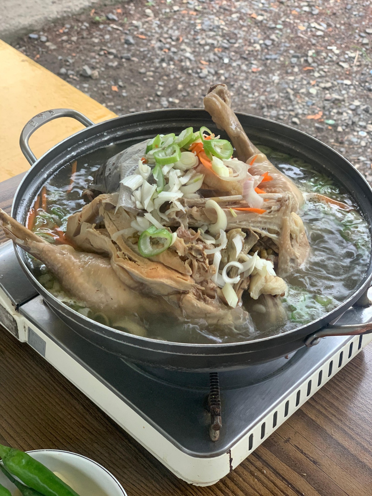 영숙백숙 매장 방문 후 남겨주신 고객 리뷰 사진입니다.