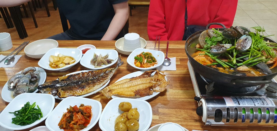 고서방해물탕 매장 방문 후 남겨주신 고객 리뷰 사진입니다.