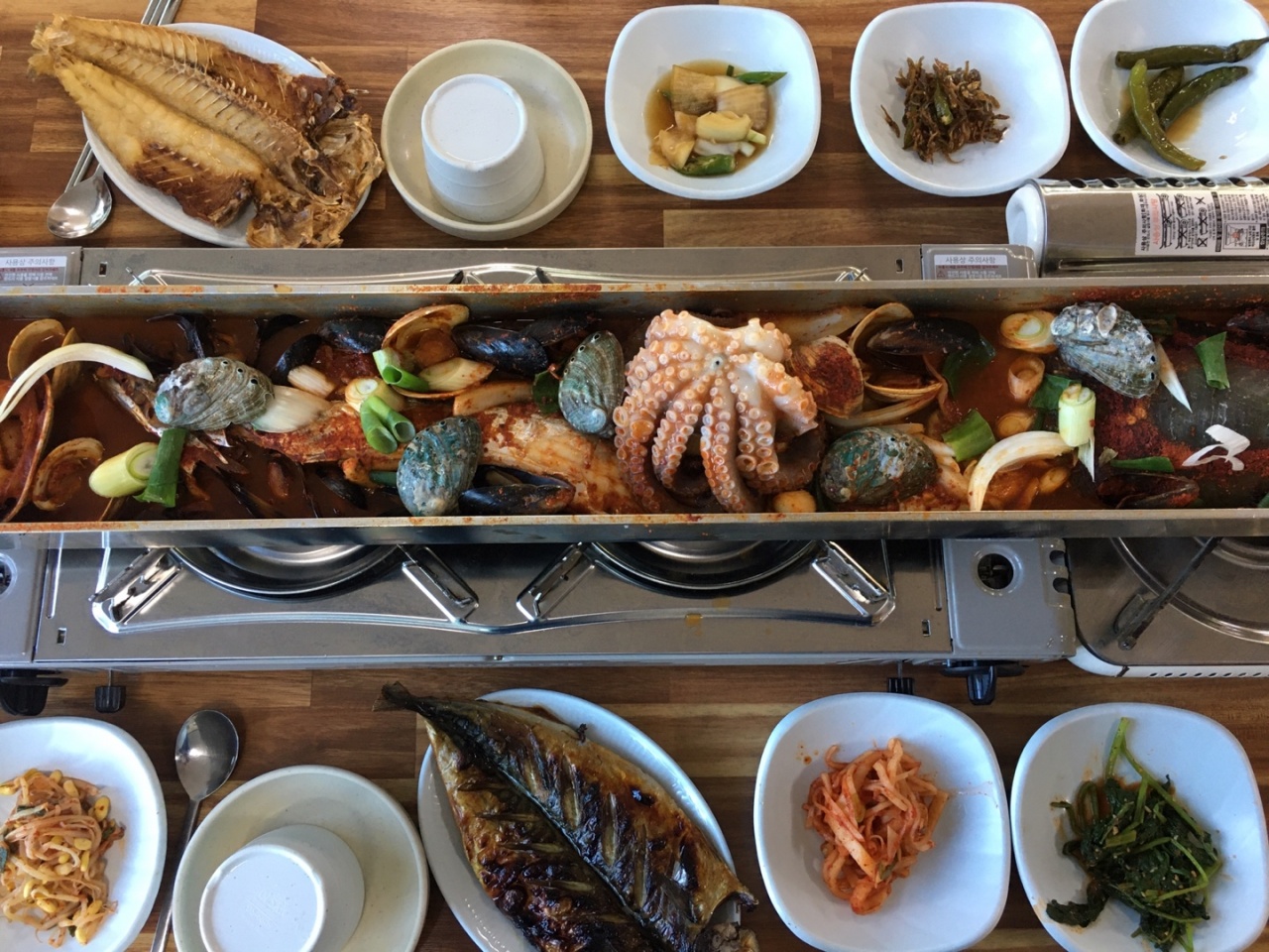 고서방해물탕 매장 방문 후 남겨주신 고객 리뷰 사진입니다.