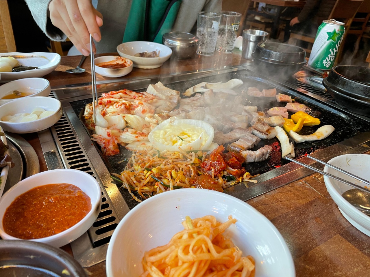 탐라도야지 매장 방문 후 남겨주신 고객 리뷰 사진입니다.