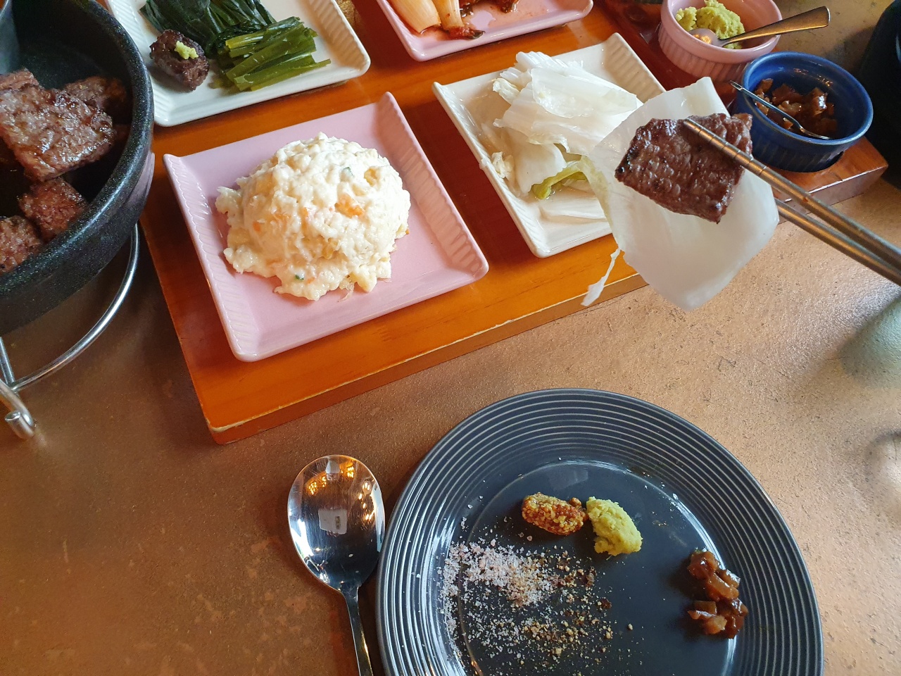 동경화로 매장 방문 후 남겨주신 고객 리뷰 사진입니다.
