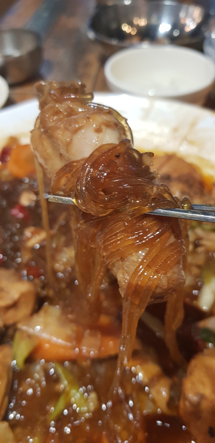 안동신세계찜닭 매장 방문 후 남겨주신 고객 리뷰 사진입니다.