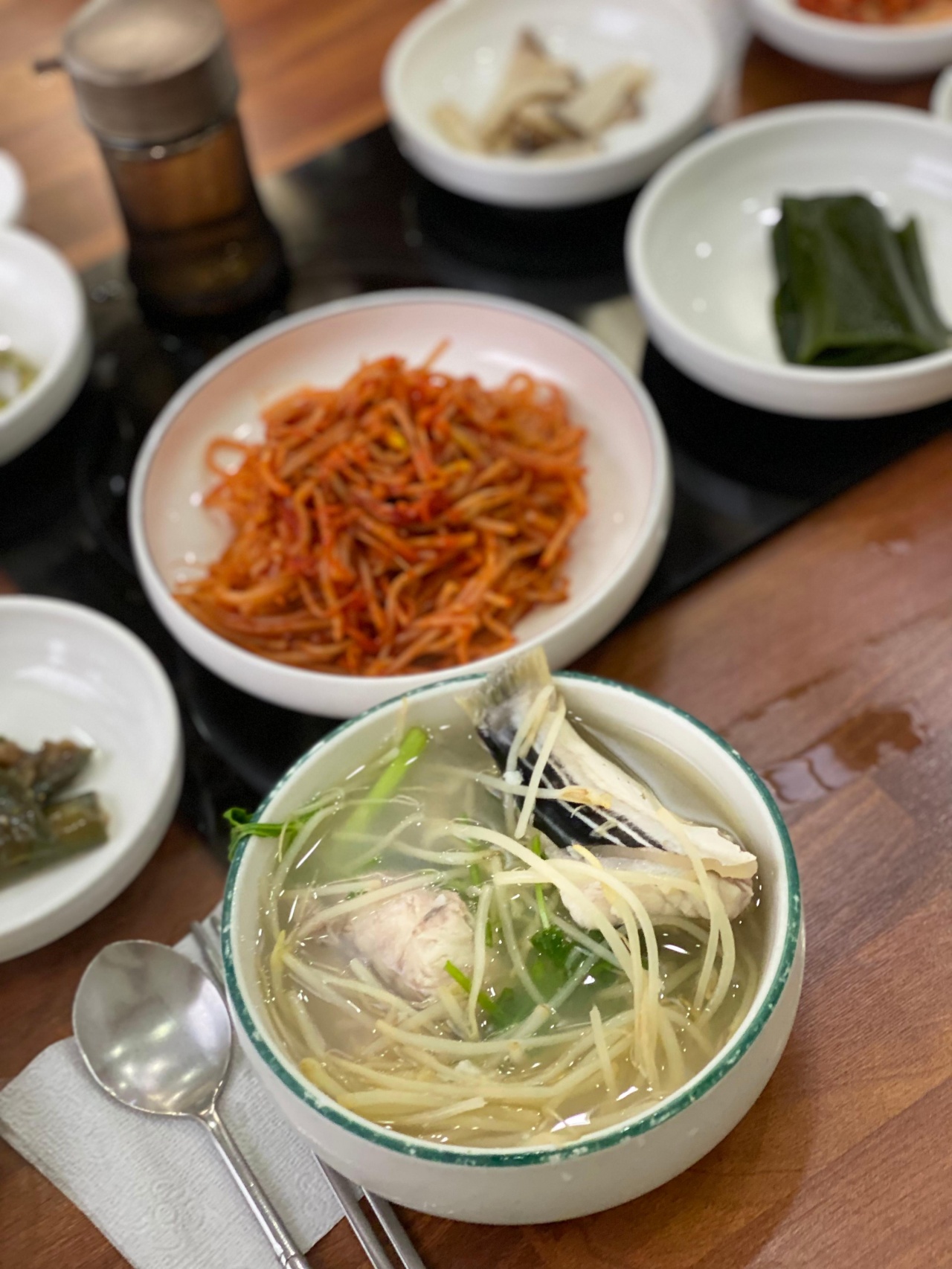 초원복국 매장 방문 후 남겨주신 고객 리뷰 사진입니다.