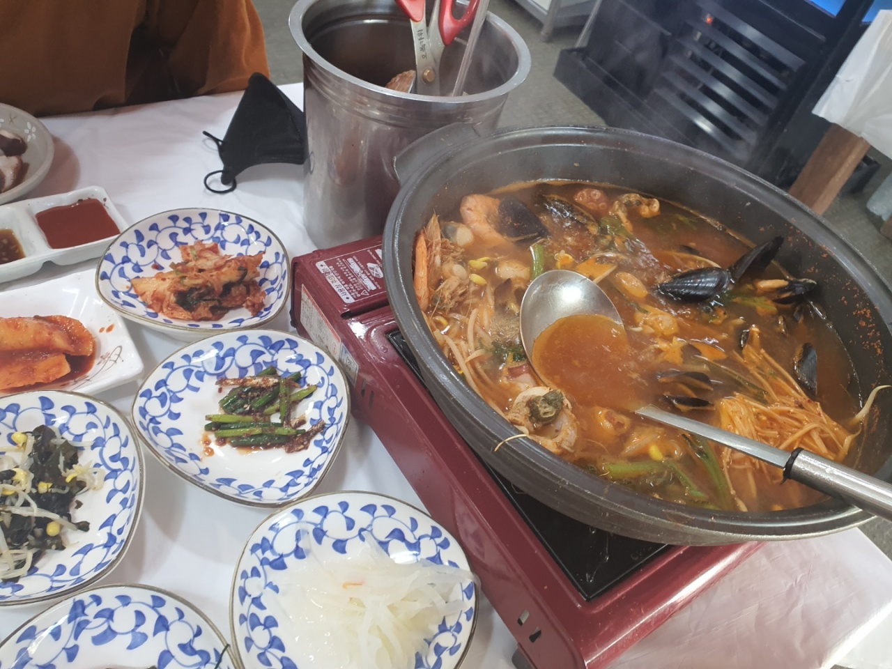 통영해물가 매장 방문 후 남겨주신 고객 리뷰 사진입니다.