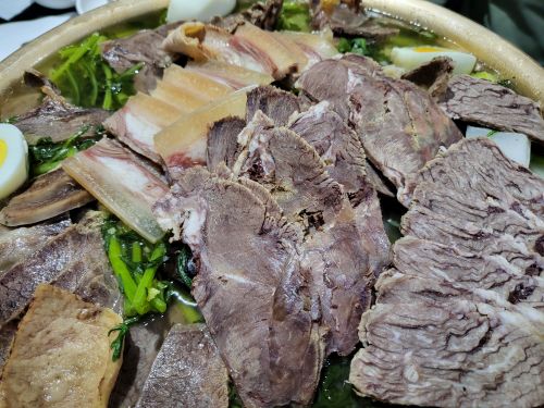 피양옥 매장 방문 후 남겨주신 고객 리뷰 사진입니다.