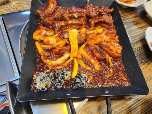 솔미등갈비앤코다리찜 매장 방문 후 남겨주신 고객 리뷰 사진입니다.