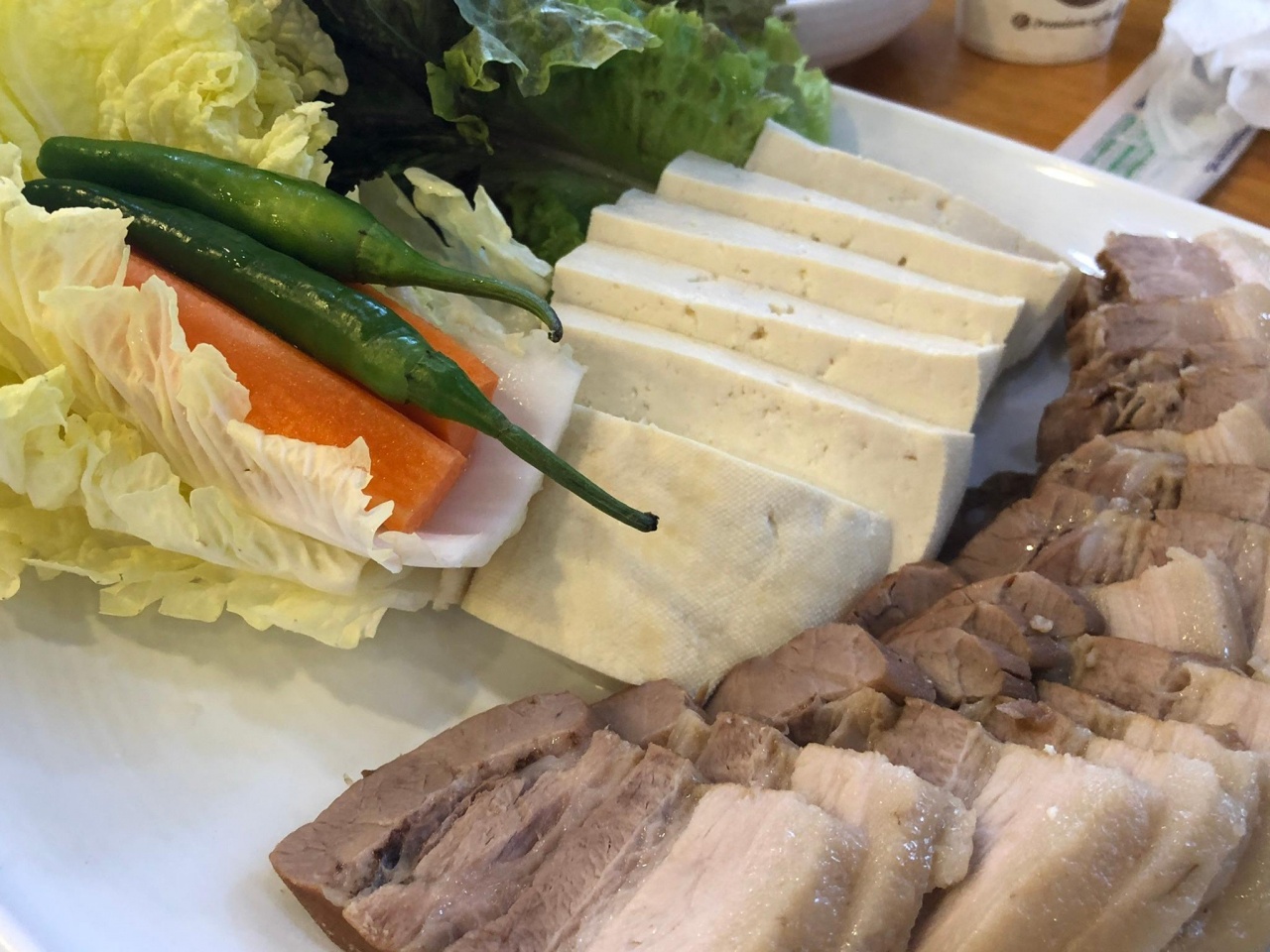 맛고을장단콩두부마을 매장 방문 후 남겨주신 고객 리뷰 사진입니다.