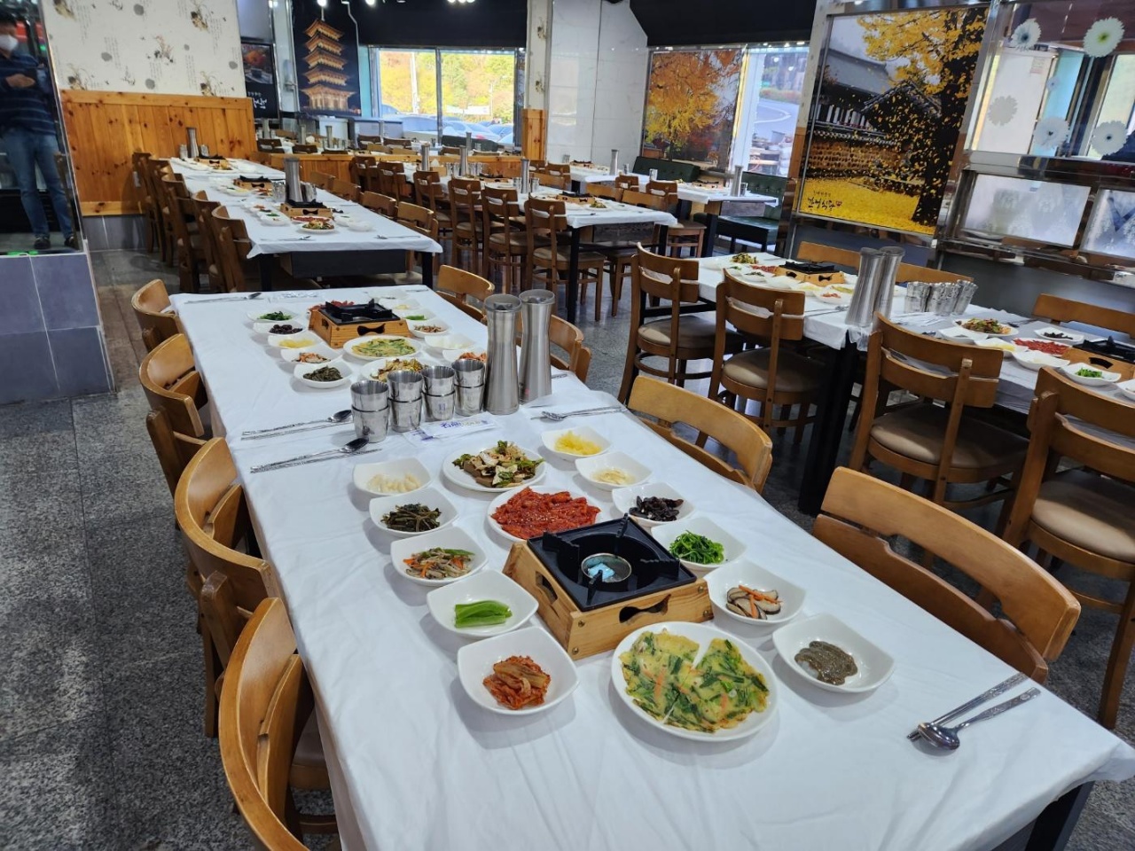 한성식당 매장 방문 후 남겨주신 고객 리뷰 사진입니다.