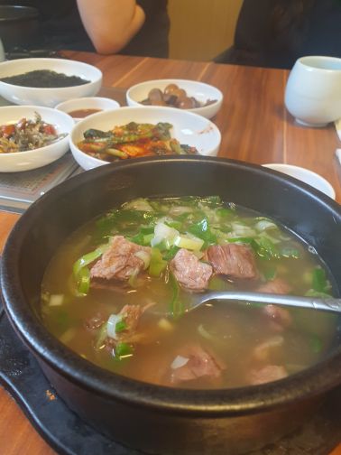 한강수 정육식당 매장 방문 후 남겨주신 고객 리뷰 사진입니다.