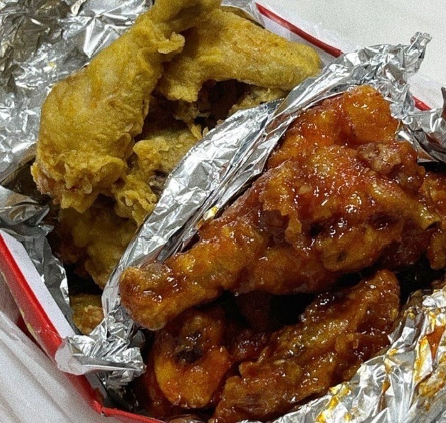 마평통닭 매장 방문 후 남겨주신 고객 리뷰 사진입니다.