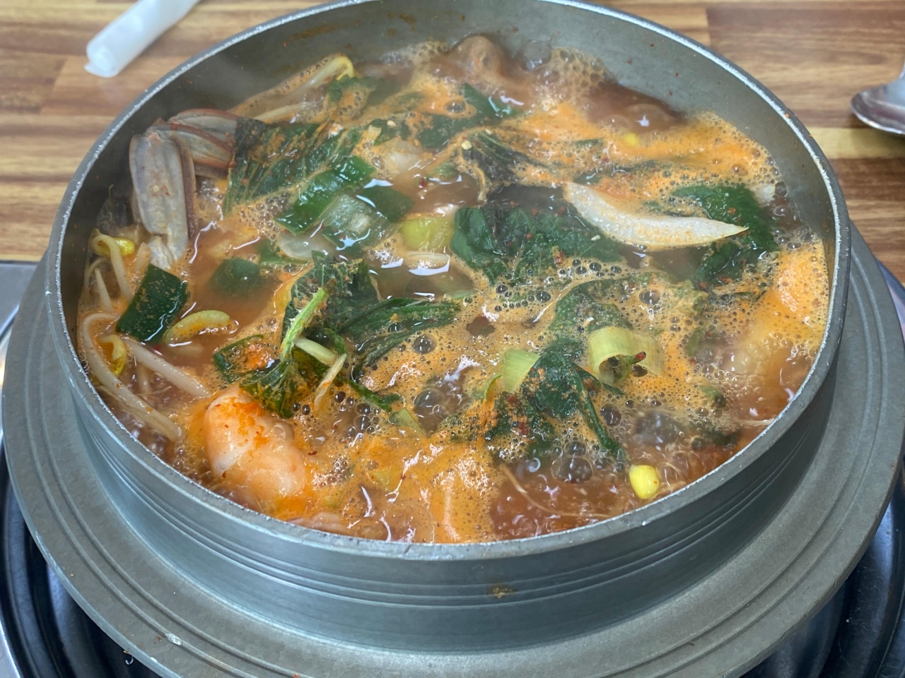 대천키조개삼합 매장 방문 후 남겨주신 고객 리뷰 사진입니다.