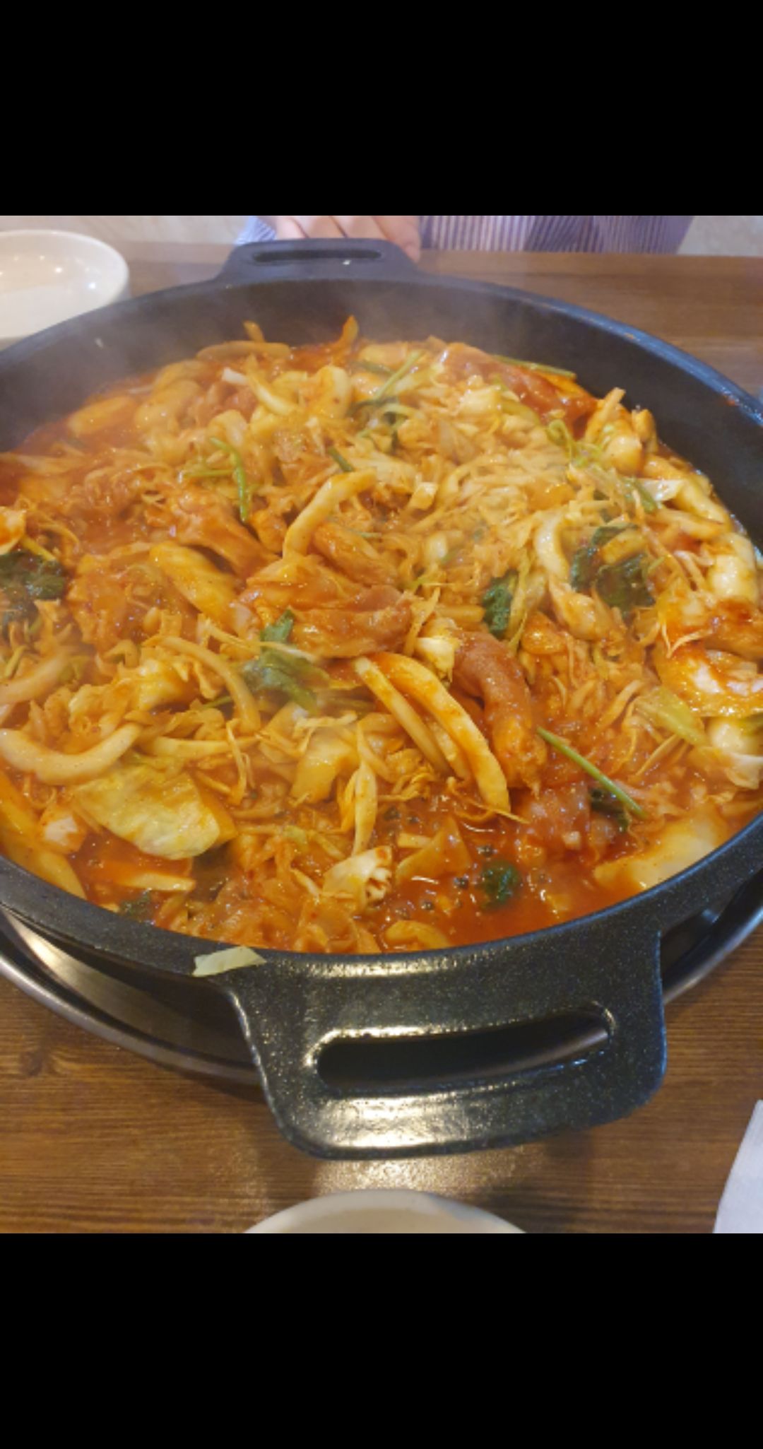 일미닭갈비파전 한양대점 매장 방문 후 남겨주신 고객 리뷰 사진입니다.