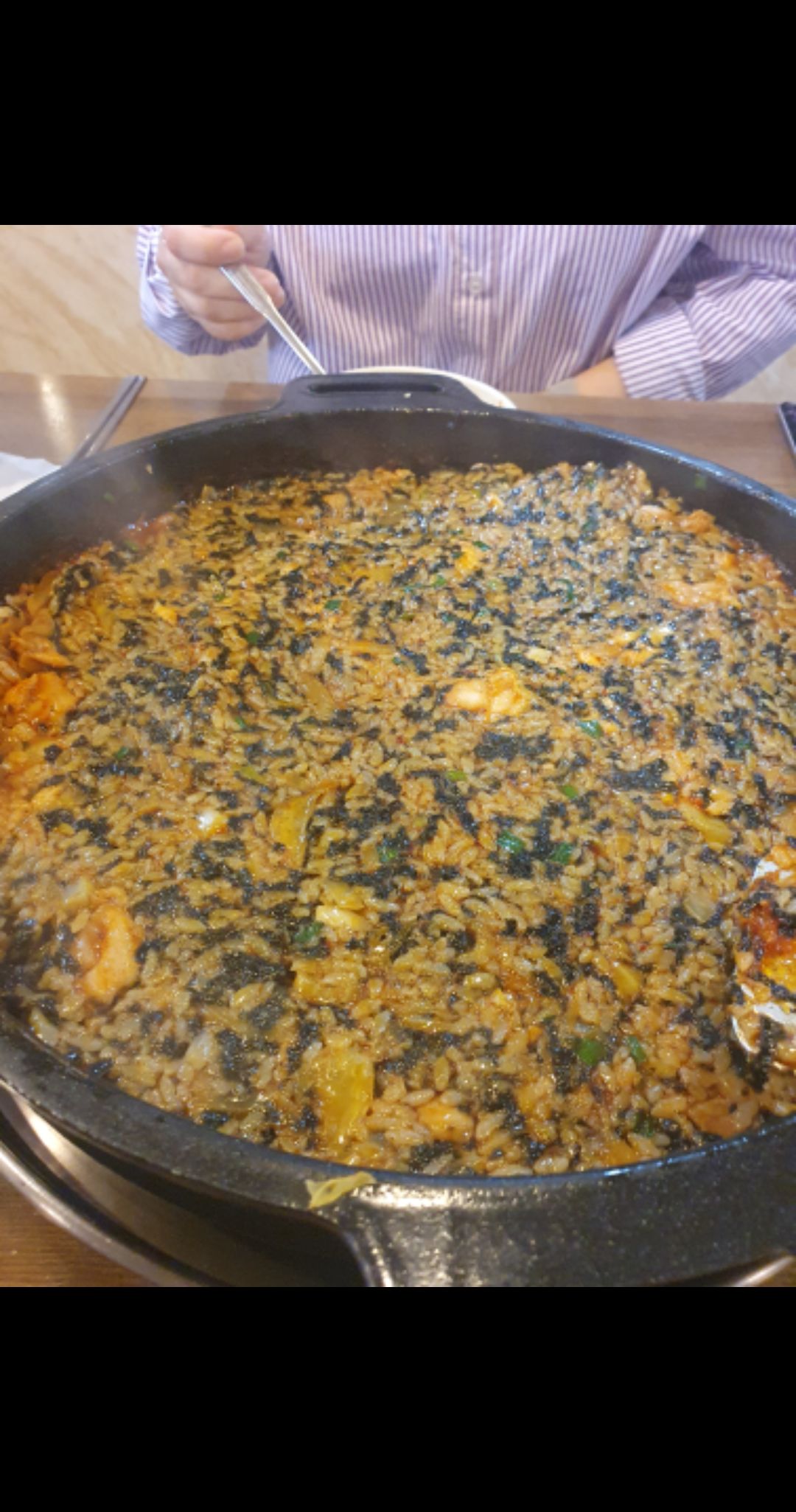 일미닭갈비파전 한양대점 매장 방문 후 남겨주신 고객 리뷰 사진입니다.