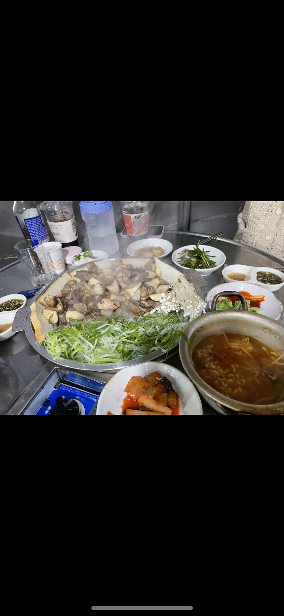 황소곱창 매장 방문 후 남겨주신 고객 리뷰 사진입니다.