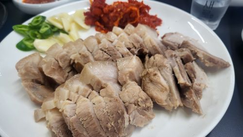 청간막국수 매장 방문 후 남겨주신 고객 리뷰 사진입니다.