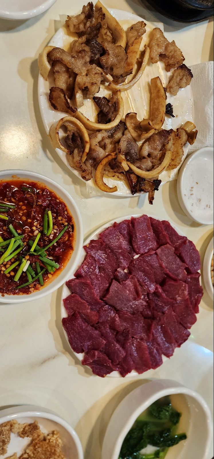 녹양구이 매장 방문 후 남겨주신 고객 리뷰 사진입니다.