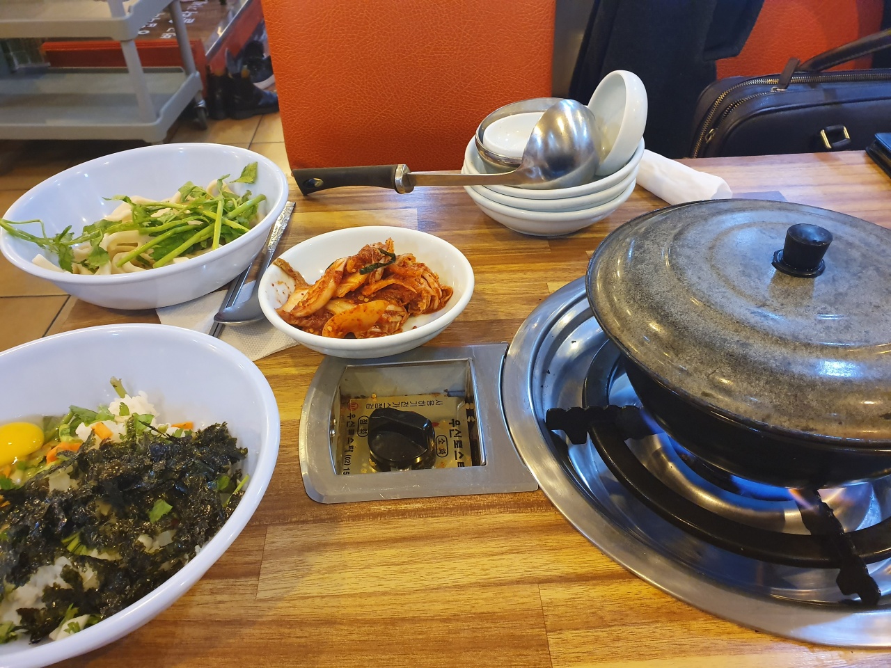 가양칼국수 버섯매운탕 매장 방문 후 남겨주신 고객 리뷰 사진입니다.
