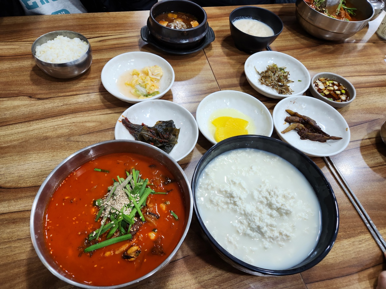 초당할머니순두부 매장 방문 후 남겨주신 고객 리뷰 사진입니다.