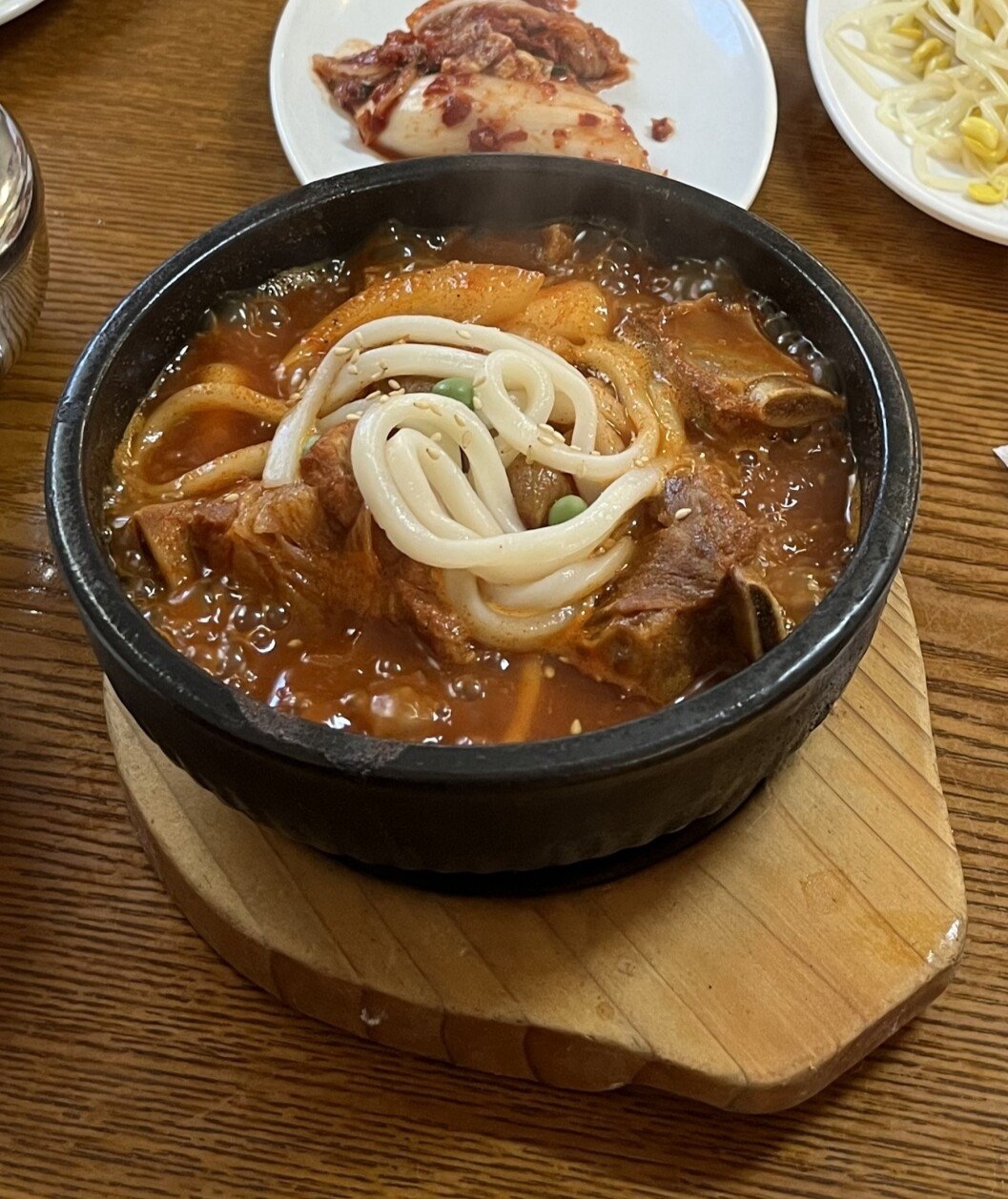 금강산 매운 갈비찜 매장 방문 후 남겨주신 고객 리뷰 사진입니다.