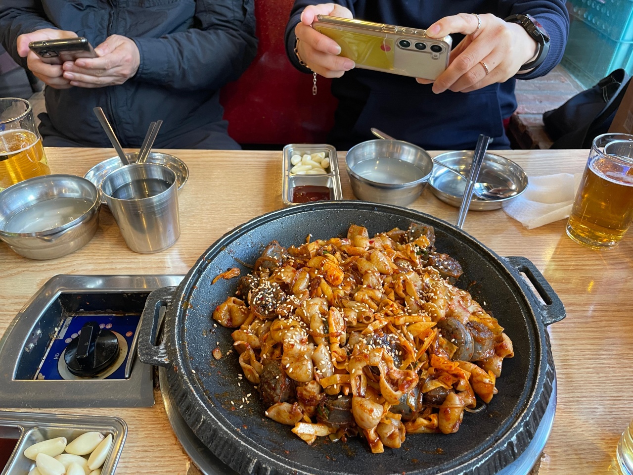 보배곱창 매장 방문 후 남겨주신 고객 리뷰 사진입니다.