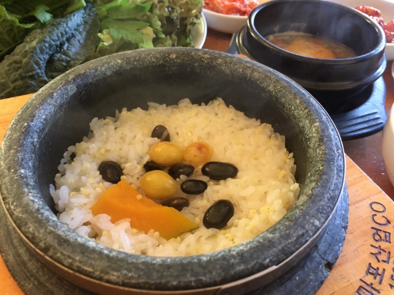 강촌쌈밥 매장 방문 후 남겨주신 고객 리뷰 사진입니다.
