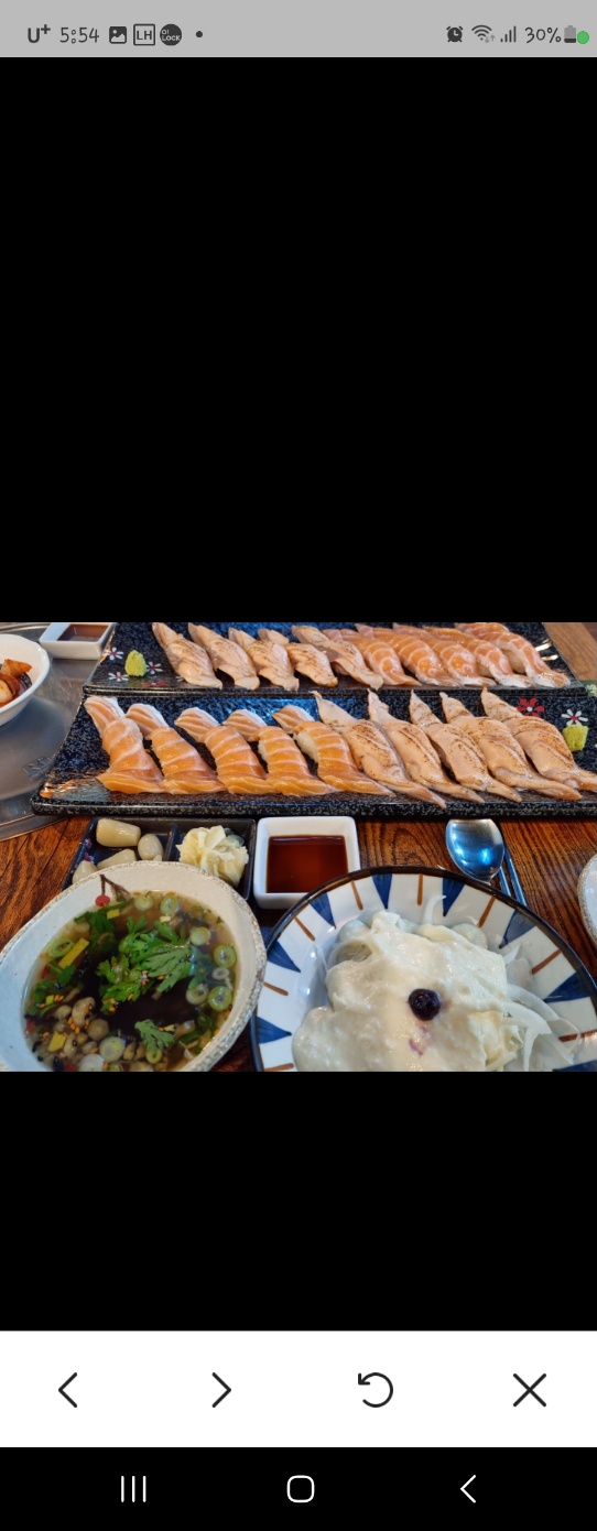 간바레간바로우 매장 방문 후 남겨주신 고객 리뷰 사진입니다.