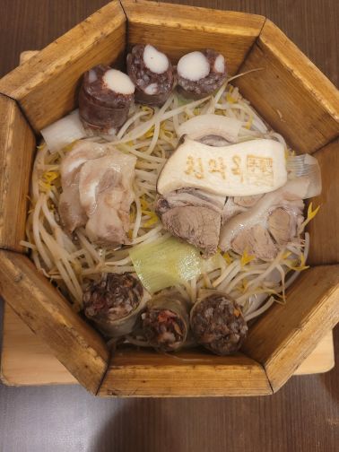 청와옥 매장 방문 후 남겨주신 고객 리뷰 사진입니다.