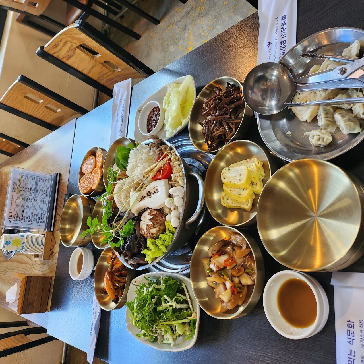 산마루가든 매장 방문 후 남겨주신 고객 리뷰 사진입니다.