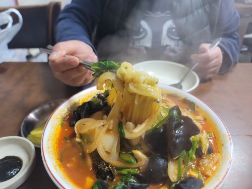 개화식당 매장 방문 후 남겨주신 고객 리뷰 사진입니다.