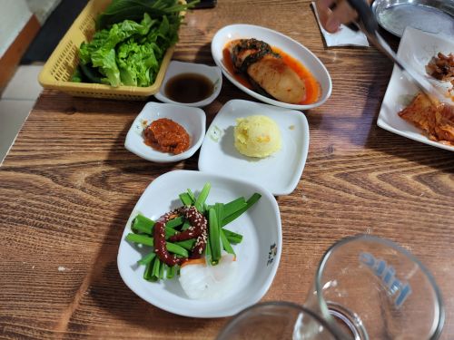 효자문식당 매장 방문 후 남겨주신 고객 리뷰 사진입니다.