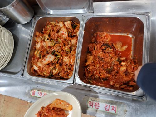총각 손칼국수 매장 방문 후 남겨주신 고객 리뷰 사진입니다.