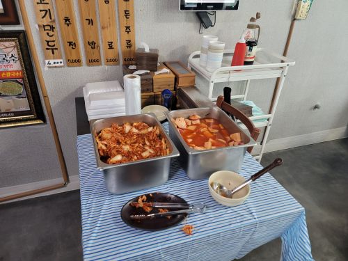 강화손칼국수 매장 방문 후 남겨주신 고객 리뷰 사진입니다.