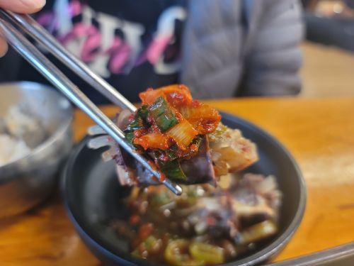 농민순대 매장 방문 후 남겨주신 고객 리뷰 사진입니다.