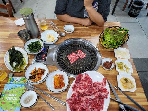 향우촌 매장 방문 후 남겨주신 고객 리뷰 사진입니다.